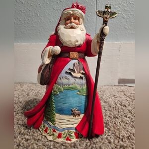 Jim Shore Santas Around The World Figurine- Canada